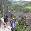 Wycieczka z Łysej Polany przez Schronisko w DolRoztoki do Doliny Roztoki , Wodospad Siklawa, Dolina Pieciu Stawow Polskich do Morskiego Oka, do Łysej Polany #tatry #góry #lato