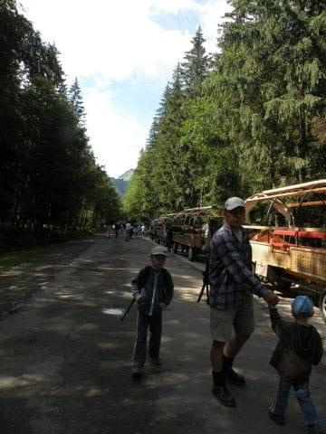 Wycieczka z Łysej Polany przez Schronisko w DolRoztoki do Doliny Roztoki , Wodospad Siklawa, Dolina Pieciu Stawow Polskich do Morskiego Oka, do Łysej Polany #tatry #góry #lato