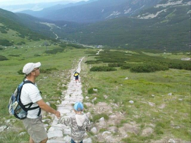 Na Kasprowy wjechalismy kolejka i schodzilismy przez Halę Gąsienicową do Kuźnic przez Boczań #tatry #góry #lato