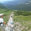 Na Kasprowy wjechalismy kolejka i schodzilismy przez Halę Gąsienicową do Kuźnic przez Boczań #tatry #góry #lato