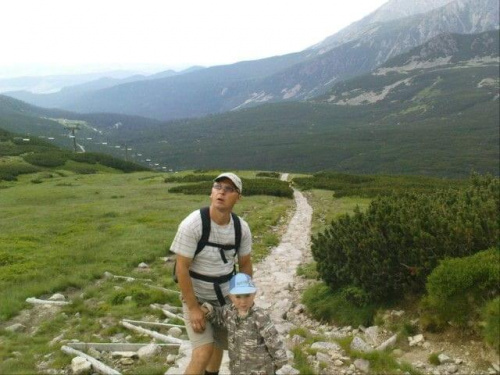 Na Kasprowy wjechalismy kolejka i schodzilismy przez Halę Gąsienicową do Kuźnic przez Boczań #tatry #góry #lato