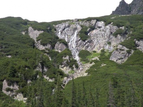 Wycieczka z Łysej Polany przez Schronisko w DolRoztoki do Doliny Roztoki , Wodospad Siklawa, Dolina Pieciu Stawow Polskich do Morskiego Oka, do Łysej Polany #tatry #góry #lato