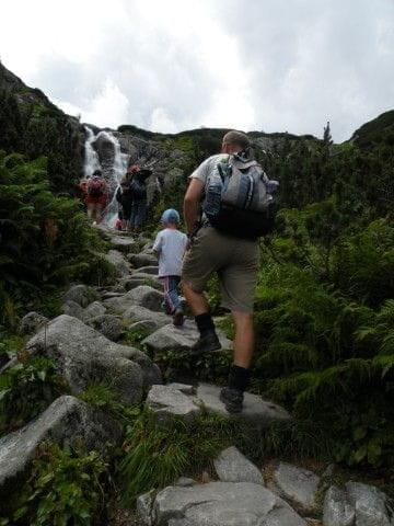 Wycieczka z Łysej Polany przez Schronisko w DolRoztoki do Doliny Roztoki , Wodospad Siklawa, Dolina Pieciu Stawow Polskich do Morskiego Oka, do Łysej Polany #tatry #góry #lato