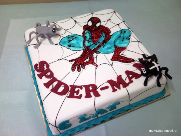 SPIDER-MAN dla Kuby #pająk #komiks #tort #film #pająki