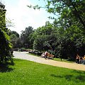 Gołuchów, lato 2009, Ośrodek Kultury Leśniej i zamek w Gołuchowie, Wielkopolski Park Narodowy