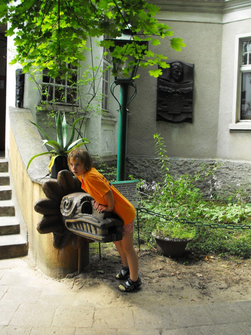 Puszczykowo, muzeum Arkadego Fiedlera, lato 2009