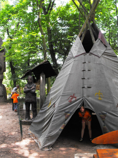 Puszczykowo, muzeum Arkadego Fiedlera, lato 2009