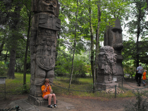 Puszczykowo, muzeum Arkadego Fiedlera, lato 2009