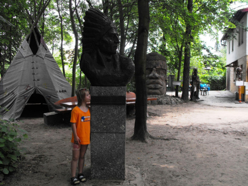 Puszczykowo, muzeum Arkadego Fiedlera, lato 2009