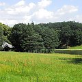 Gołuchów, lato 2009, Ośrodek Kultury Leśniej i zamek w Gołuchowie, Wielkopolski Park Narodowy