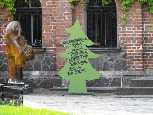 Gołuchów, lato 2009, Ośrodek Kultury Leśniej i zamek w Gołuchowie, Wielkopolski Park Narodowy