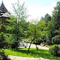 Gołuchów, lato 2009, Ośrodek Kultury Leśniej i zamek w Gołuchowie, Wielkopolski Park Narodowy