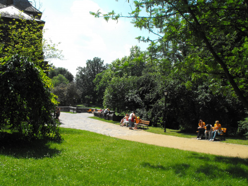 Gołuchów, zamek, arboretum, Ośrodek Kultury Leśnej lato 2009