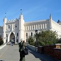 Lublin -jeszcze spojrzenie na zamek i idziemy dalej.