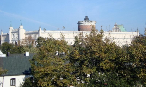 Lublin-widok na zamek.