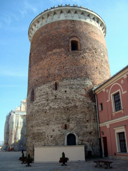Lublin-stara baszta na zamku.