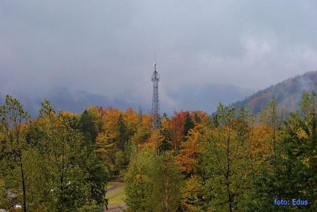 Jesień w Beskidach.