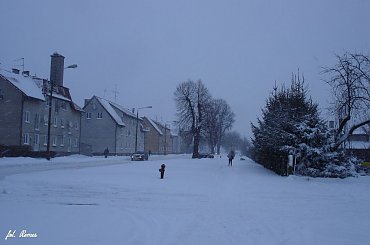 Pisz - 2 grudnia 2010 #Pisz #zima