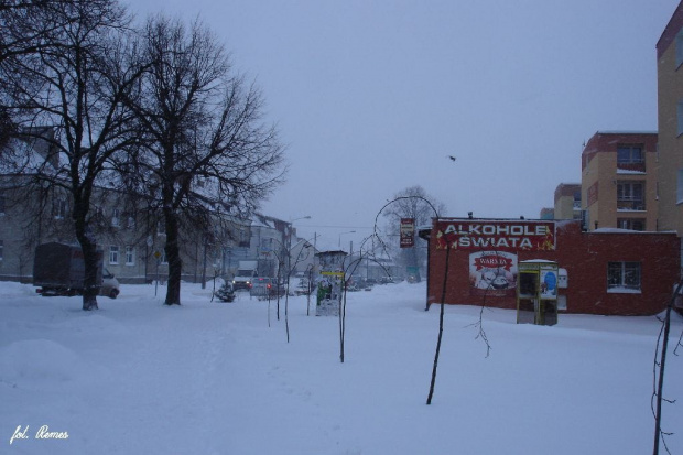 Pisz - 2 grudnia 2010 #Pisz #zima