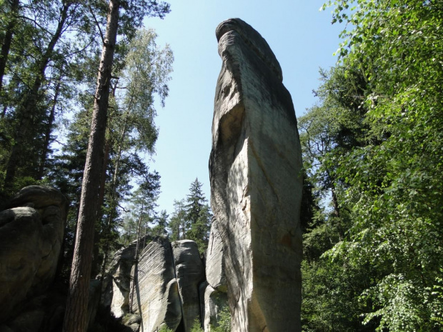 Miasto skalne w Czechach