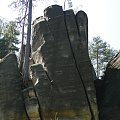 Miasto skalne w Czechach - Rękawica