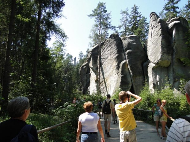 Miasto skalne w Czechach