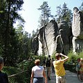 Miasto skalne w Czechach