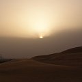 Zachód słońca na pustyni