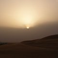 Zachód słońca na pustyni