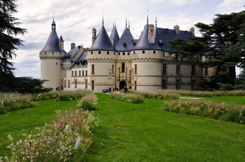 Chaumont - Francja #Wartburg #Chamount #zamki #zamek #Loara #Francja