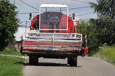 Żniwny wóz :] #kombajn #pojazd #żniwa