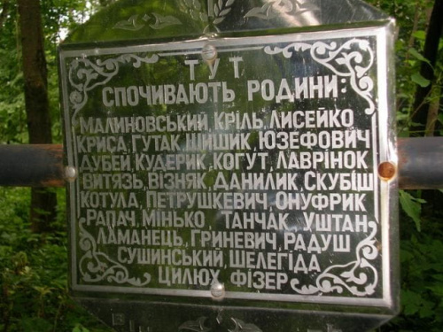 Lipie (podkarpackie) - cmentarz i cerkwisko