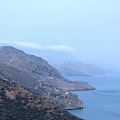 powrót o zachodzie słońca z Frangokostello - niesamowite widoki wybrzeża #Kreta #południe #Frangokastello #kanion