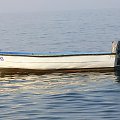 Savudreja, samotna łódź będzie czekała do poranka na wypłynięcie. #łódź
