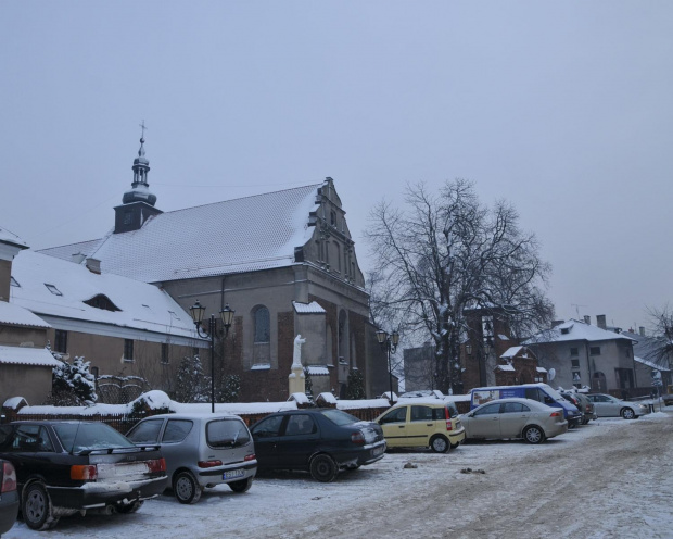 Sieradz - spacer po mieście w mroźne sobotnie popołudnie - Dominikańska