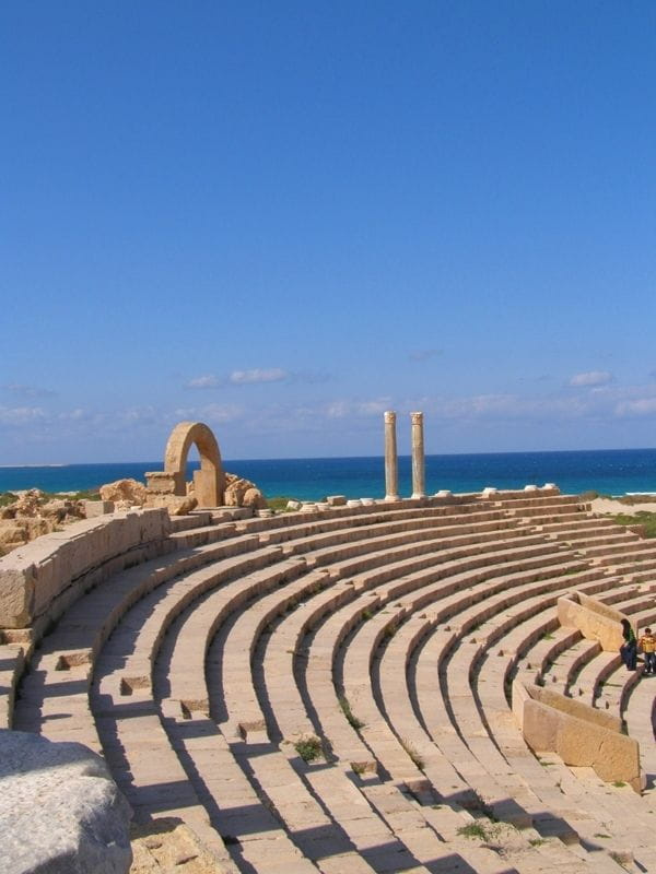 Leptis Magna (Lubda) - teatr