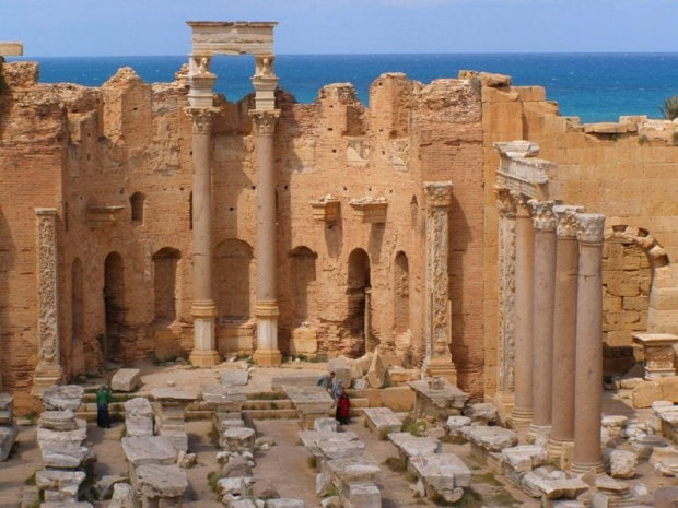 Leptis Magna (Lubda) - bazylika