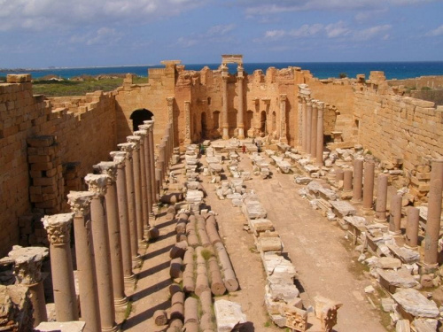 Leptis Magna (Lubda) - bazylika