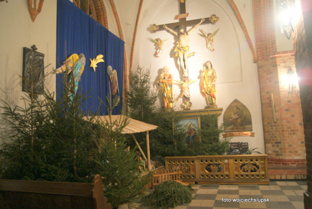 wnętrze Kościoła Mariackiego w Słupsku