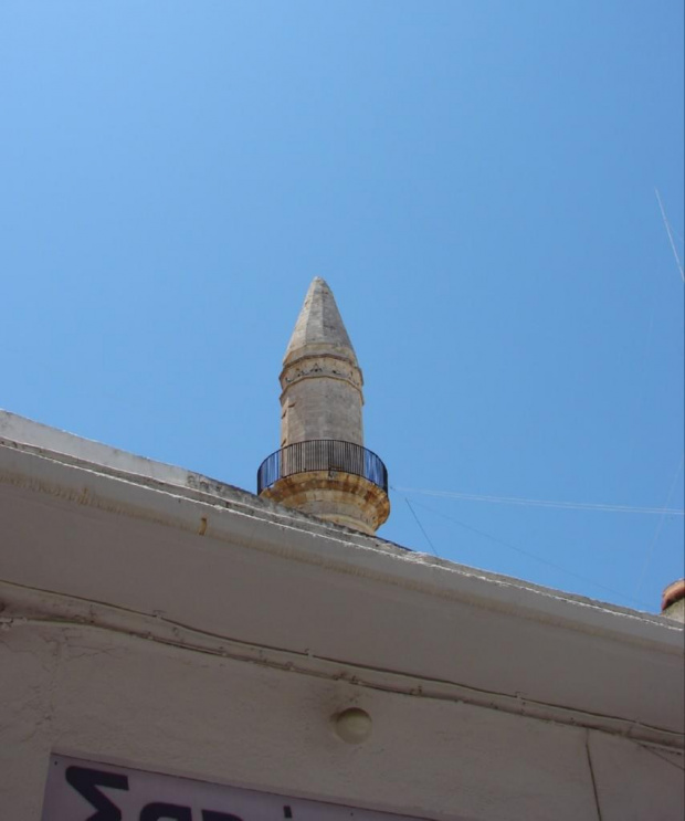 zabytki Rethimnonu - meczet Kara Mustafy (Kara Musa Paszy) #ZabytkiRethimnonu #MiastaKrety #forteca