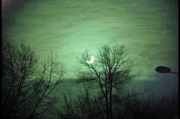 zaćmienie słońca 04.01.2011 #słońce #ZaćmienieSłońca #księżyc #niebo