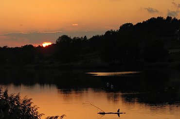 #zalew #ZachódSłońca #wieczór #niebo